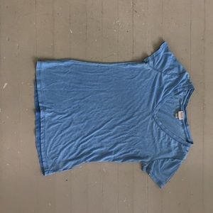 Blue v neck T-shirt